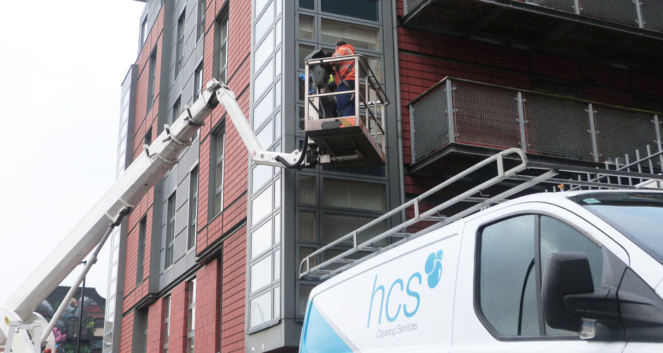 High Level Window Cleaning in Manchester and the Northwest - HCS Cleaning Services