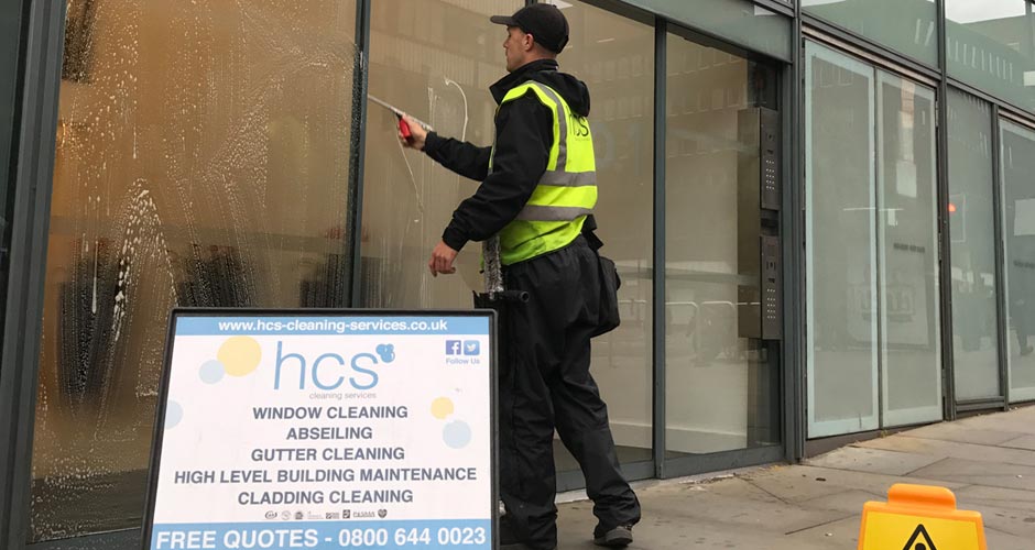 Traditional Window Cleaning in Manchester and the Northwest - HCS Cleaning Services