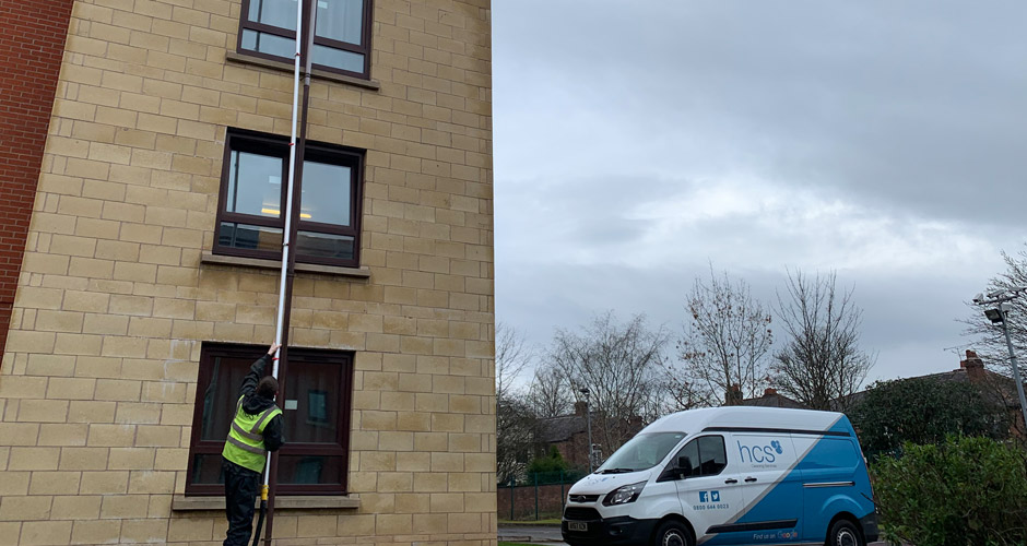 Gutter Cleaning in Manchester and the North West - HCS Cleaning Services