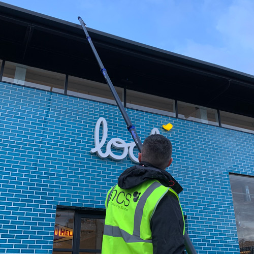 High Level Apartment Gutter Cleaning Manchester